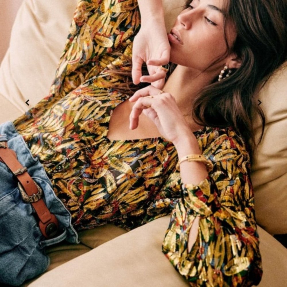 Sezane Erica blouse